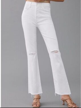 NWOT MOTHER The Tripper Ankle Fray Jeans